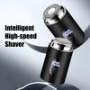 Pánský elektrický mini holicí strojek Dobíjecí Typ-C Nabíjení Do auta Přenosný LED digitální displej Holicí strojek pro mokré a suché holení Muži Ženy Domácí holicí strojek
