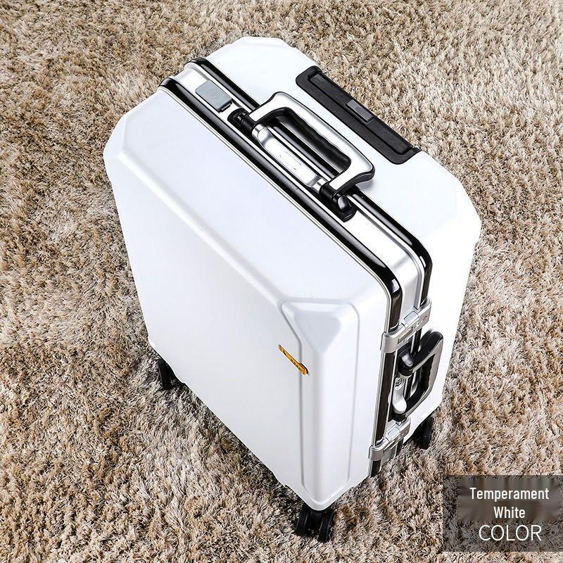 Men's Sturdy Thickened Travel Trolley Suitcase with Silent Wheels (2025 Model)
