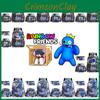 Conjunto Mochila Grande Capacidade Roblox Rainbow Friends Com Estojo e Bolsa Mensageiro
