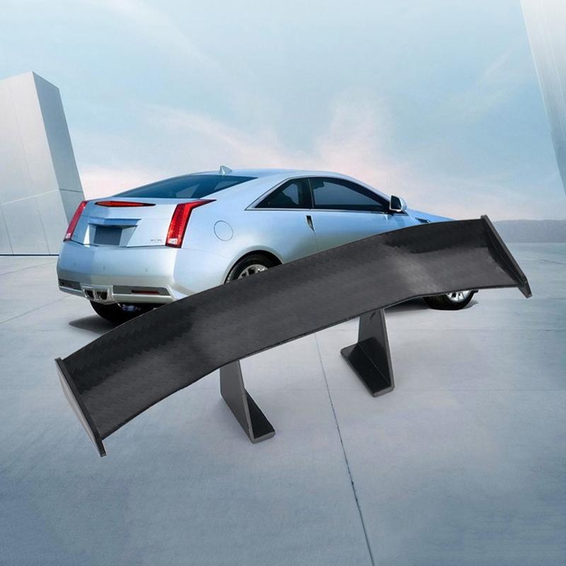 Evrensel Araba Mini Karbon Fiber Spoiler Kanat Araba Tasarımı Arka Bagaj Kanat Bagaj Dudak Spoiler Oto Dekorasyonu Dış Aksesuarlar