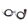 LED Tachometer Hall Proximity Switch Magnet Sensor 4 Digit Red RPM Speed Meter NPN for Ship Distribution Box Control