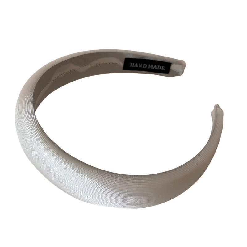 Softly Shining Wide-edge Sponge Hairband, Fashionable Hair-stabilizing Headband, High-crown Hair Clip
