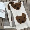 Cartoon Cute Dog Knit Scarf - Korean Style Warm & Fun Neck Warmer