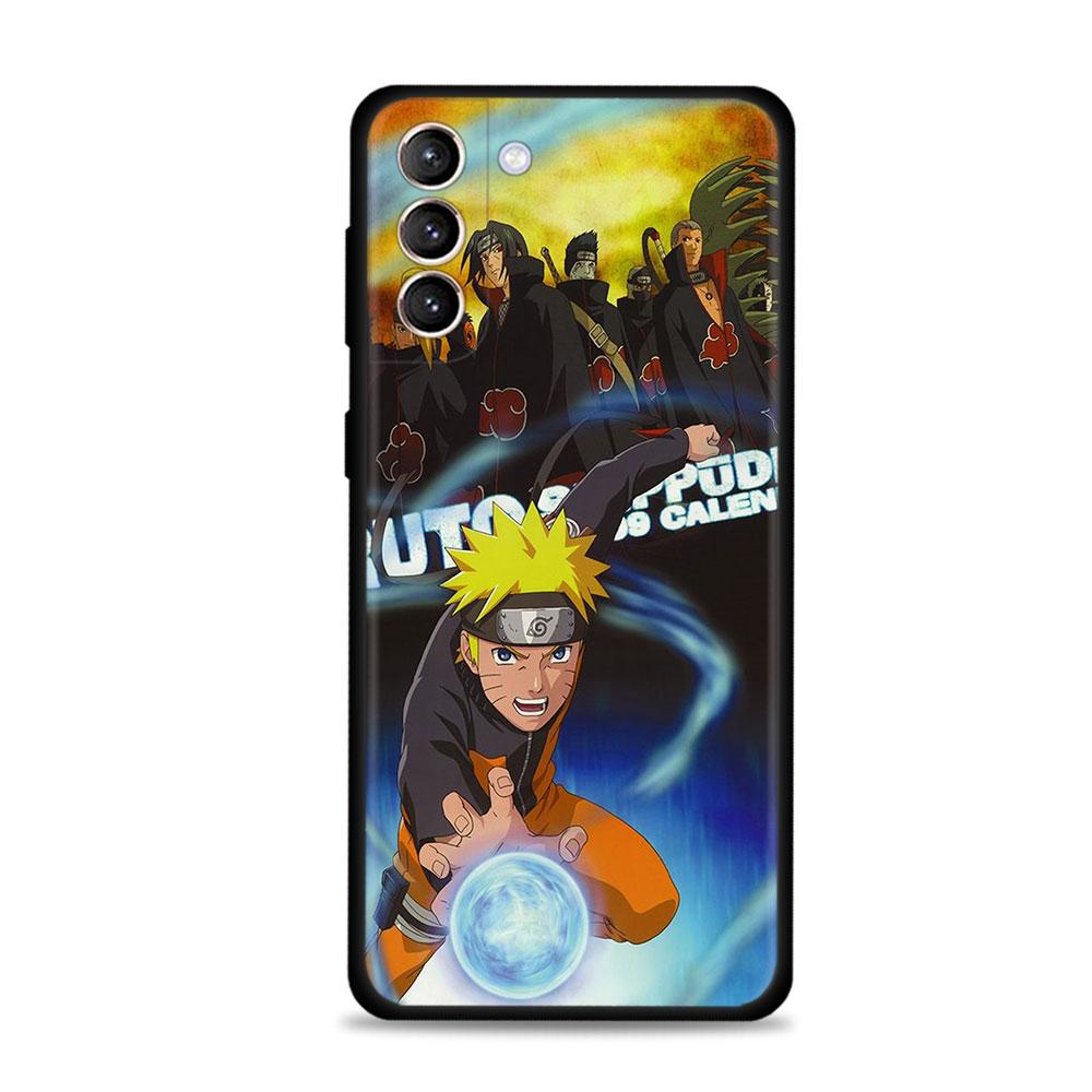 Etui na telefon do Samsung Galaxy S22 S21 S20 Ultra FE S10 S9 Plus S10e S8 uwaga 20Ultra 10Plus etui na telefon komórkowy Naruto Evolution