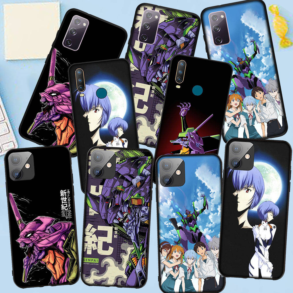 For iPhone 16 15 X XR Samsung Galaxy S24 S23 Plus Xiaomi Redmi Note 13 12 11 Pro Max 9 10 14 13C OPPO Huawei Cover Evangelions Poster EVAs Phone Case