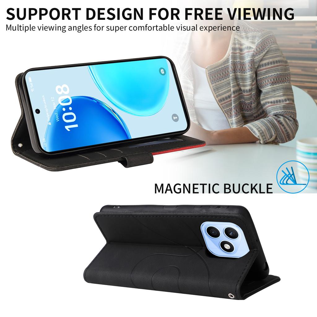 Leder Hülle für Samsung Galaxy Tab S10 Lite/S10 FE/S9/S9 FE Muster Gedruckt Ständer Tablet Cover