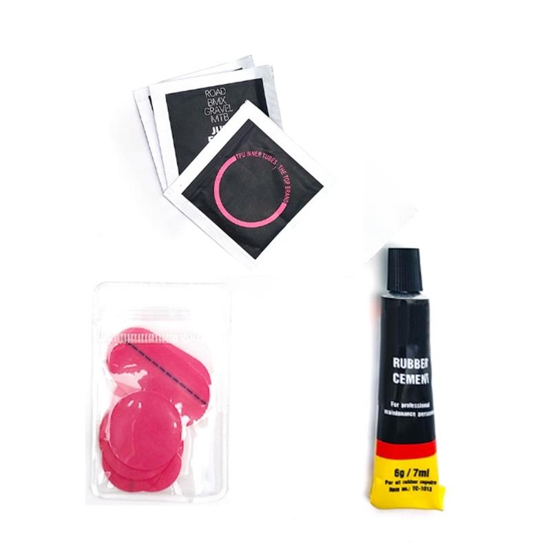 

Bicycles Tire Repair Patches Inner Tube Tool Bicycles Repaire Maintenances Tool for Road and Gravel Use 1