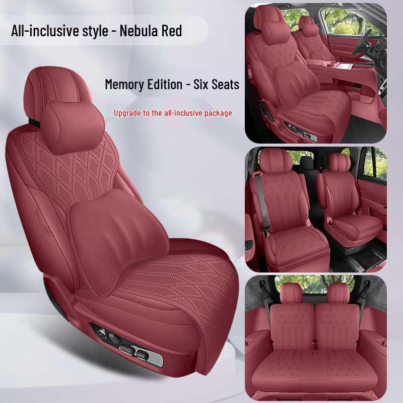 Wenjie M9 Suede Perforated All-Season Seat Cushions