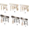 Aluminum Wall Mounted Storage Rack For Kitchen Spoon Shovel Hanging Rod Row Hook Storage Rack Etc.