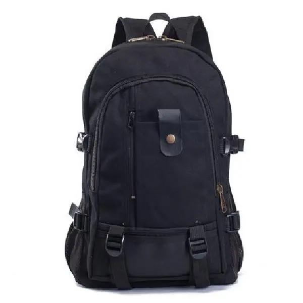 Large Capacity Backpack Mountaineering Bag Backpack for Men Canvas Large Capacity High School Backpacks Outdoor Travel Camping Bag Computer Bag