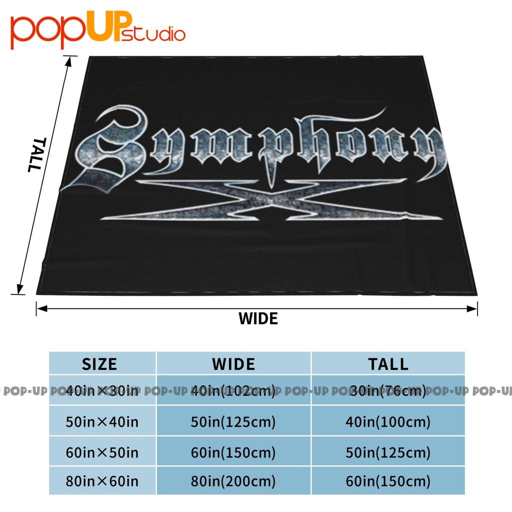 Symphony X American Progressive Metal Band Logo Ultra-Soft Blanket Quilt Winter Sofa Cover Bed Covers