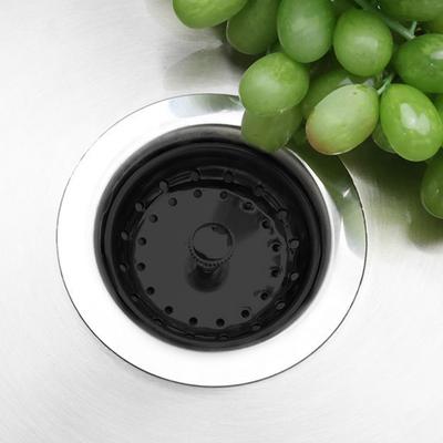 Rolha de pia de cozinha com drenagem rápida Cesto de aço inoxidável Plugue de pia de drenagem rápida Substituição padrão