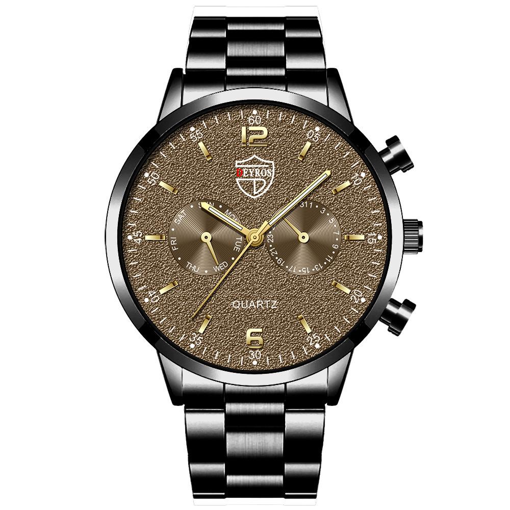 Fashion Watch Men'S Stainless Steel With Quartz Automatic Movement Watch