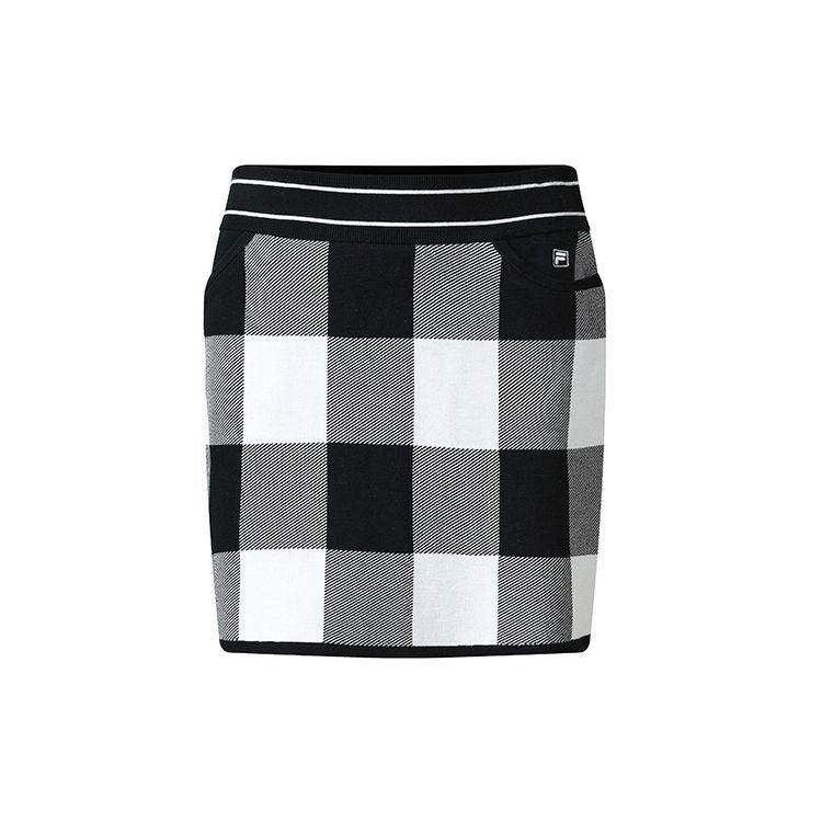 

FILA Athletics Golf Sport Slim Fit Comfortable Plaid Casual Skirt Women skirts A11W245302F-ZA XL