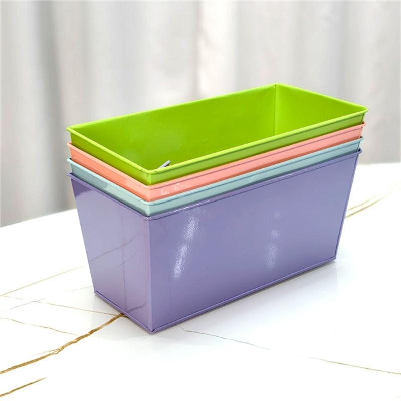 Elegant Trough Succulent Planter Craft Ornament for Desktop Landscaping Desktop Trough Decorations Planter Landscaping