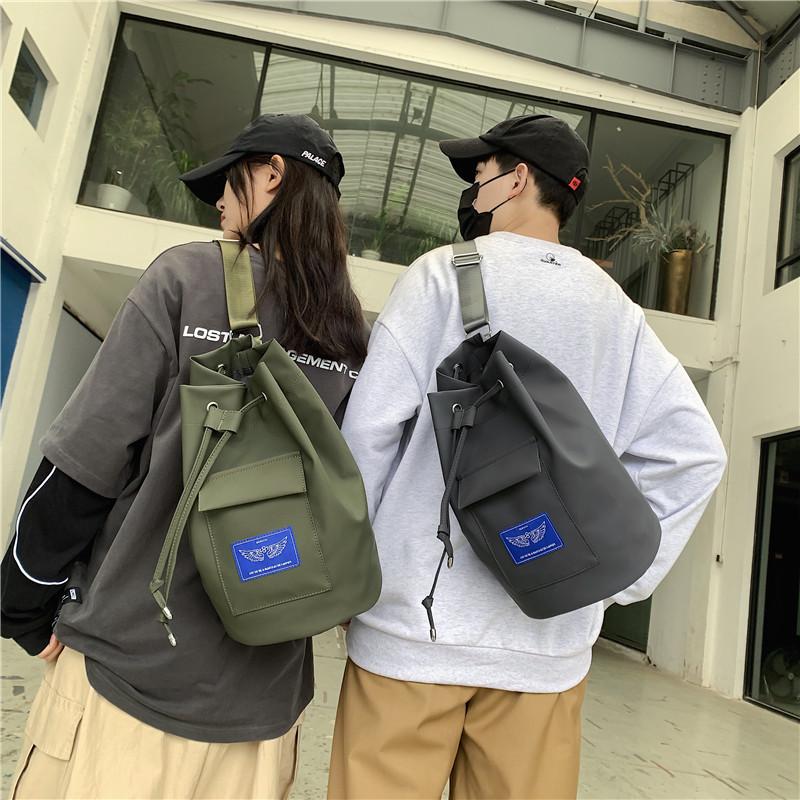 Cheap Trendy Messenger Bag Men's Ins Versatile Chest Bag Student Hip