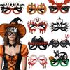 Pack of 3 Halloween Party Eyewear Pumpkin Bat Skull Decorations Comfortable Fit Glasses Accessories For Kids Adults