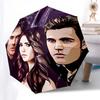 Vampire, Series Automatic Opening and Closing, 8 Rib Structure Portable Umbrella, Suitable for Men and Women In All Seasons  Perfect Gift Fo