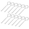 12 Pezzi M10 Acciaio Apribarattoli Vernice Metallo Costruzione Strumento Manuale Apribottiglie Design Multifunzionale Chiave a Croce Apribottiglie