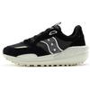 Cushioning Slip Resistant Abrasion Resistant Breathable Low Top Running Shoes Women's Black S69003-1