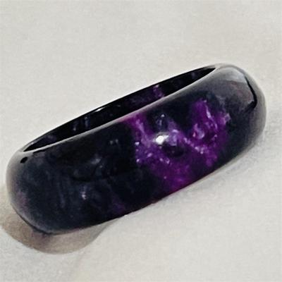 Simple Personalized Non-Fading Colorful Flash Ring Rainbow Ring