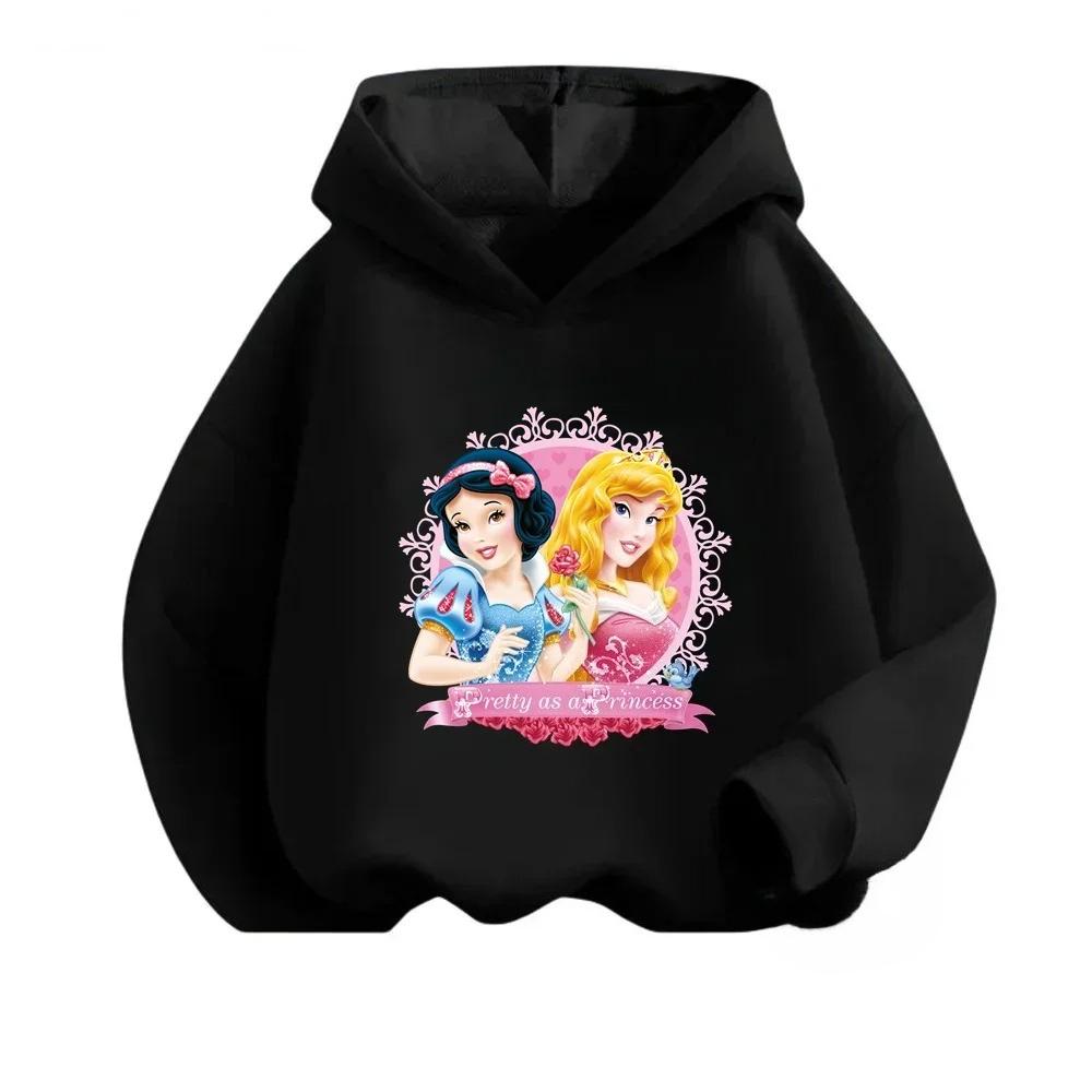 Nuove Calde Felpe con Cappuccio per Bambini per Autunno e Inverno, Carini Top Disney Cartoon per Bambine e Bambini, Pullover Comodi e Morbidi