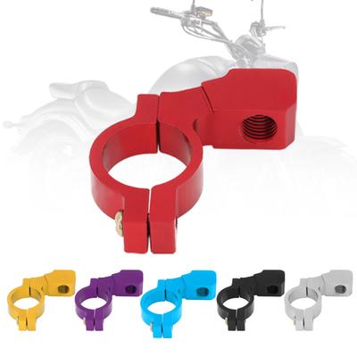 Motorcycle Rearview Mirror Handlebar Specular Seat Side Mirror Adapter Holder Code Dia 22mm for Motorcycle Scooter