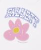FALLETT Balloon Flower Short Sleeve T-Shirt White