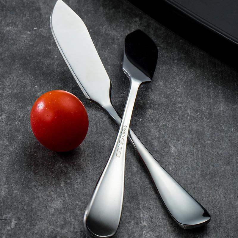 2/6PCS Multifunctional Cheese Butter Knife Cheese Tools Knife Stainless Steel Household Breakfast Bread Jam Knife Kitchen Gadget