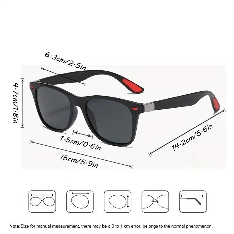 Men's Stylish Polarized Fashion Glasses - UV Protection Sports Shades for Driving Cycling & Outdoor Activities