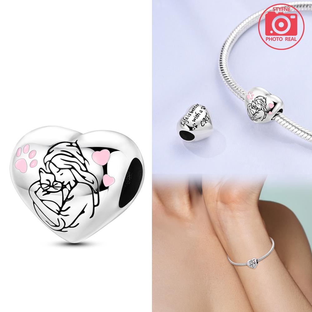 Pingente Família Árvore da Vida Lindo de Cobre Compatível com Pulseira Original Joia Fina DIY Presente Para Mulheres