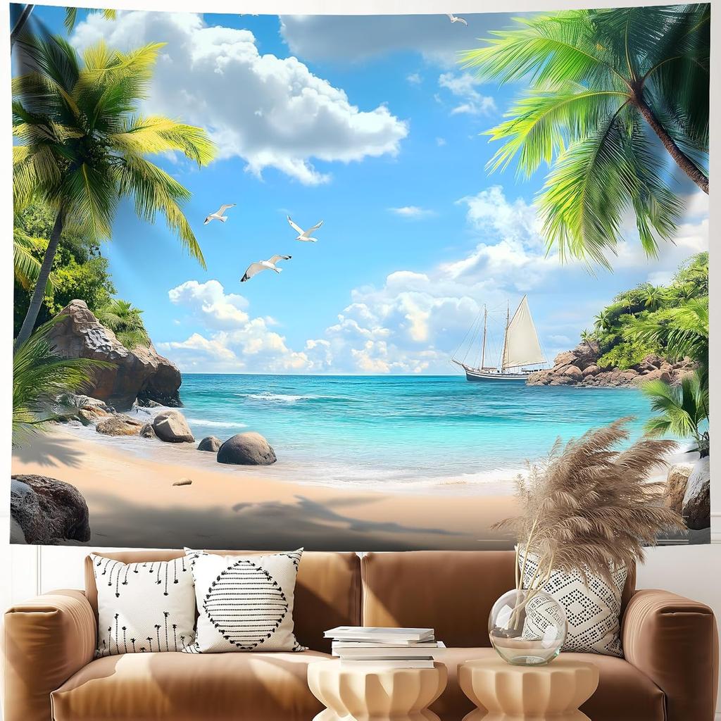Tapestry for Bedroom Landscape Wall Hanging Tapestries Nature Scenery Tapestry for Home Office Dorm Indoor and Outdoor Decoratio