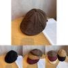 Retro Style Beret Hat For Women With Polyester Fabric Sun Protection And Adjustable Fit