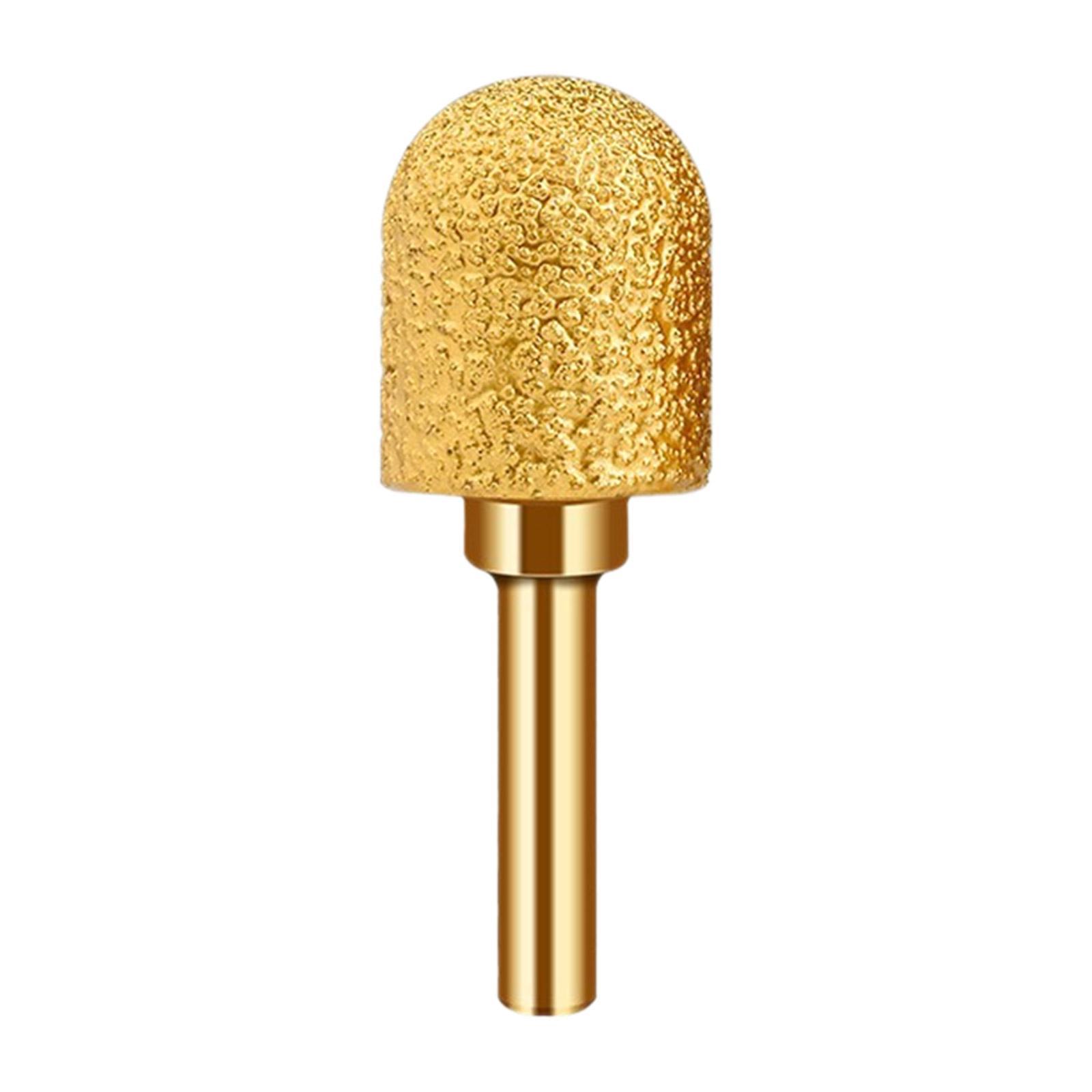 

Головка цилиндра с алмазным покрытием, установленные точки, шлифовальная бита, вращающаяся алмазная фреза для вращающегося инструмента, шлифовальная машина для резьбы по камню C-25