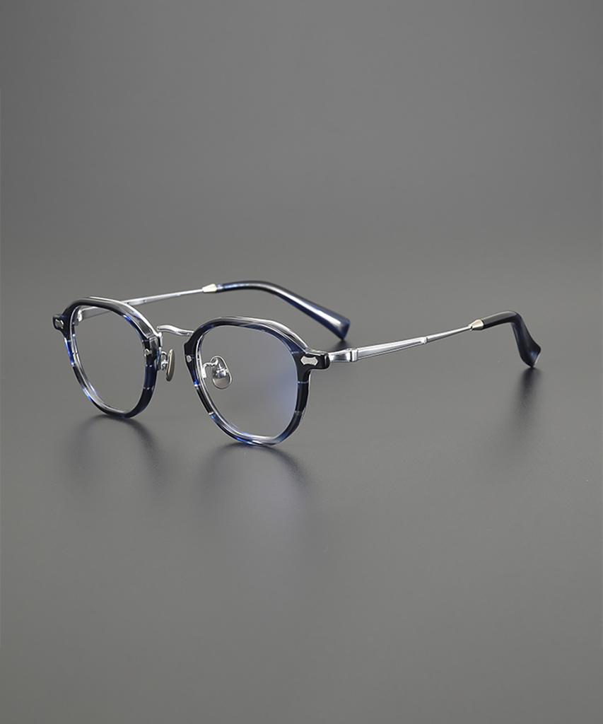 Lingkeonpeuleim Nm-143 Pure Titanium Eyeglass Frame Tortoise