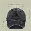 Versatile Baseball Cap Adjustable Peaked Cap Casual Sun Hat  for Men Women