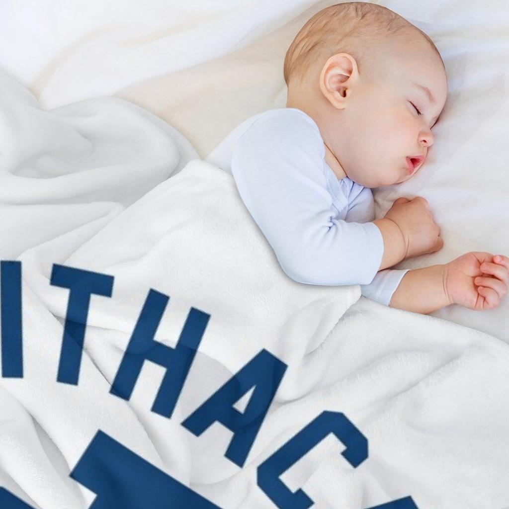 Ithaca College bombers Throw Blanket For Decorative Sofa for winter Flannel Loose Blankets