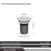 IP65 Waterproof Commercial Ceiling Spotlight for Hotels and Plazas