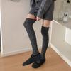 Winter Knee Socks Children Japanese Jk College Wind Stockings Soft Sister Versatile Warm And Thin Warm Fleece Knee Stockings
