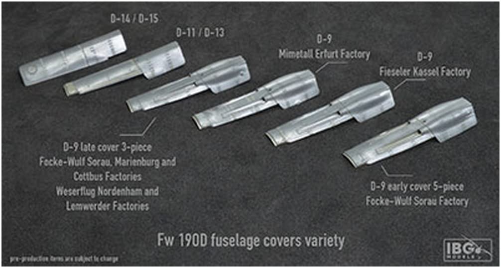 IBG 1/72 scale German Focke-Wulf Fw 190D-9 Fighter Plane, Final Production, Marienburg Factory, Plastic Model Kit, PB72532