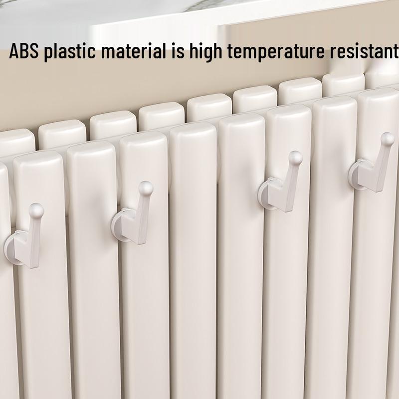 Háčky na radiátor Sušák Věšák bez vrtání na oblečení Ručníky Klobouky Koupelnový ohřívač Závěsný háček