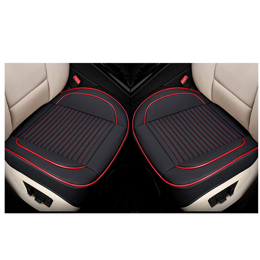 

Polyurethane Car Seat Cover Set with Universal Black Front Seat 55cm x [inotenka] Cushions, Mats, Breathable, Non-Slip, Fit, 035-zx (2 Covers, Approx.