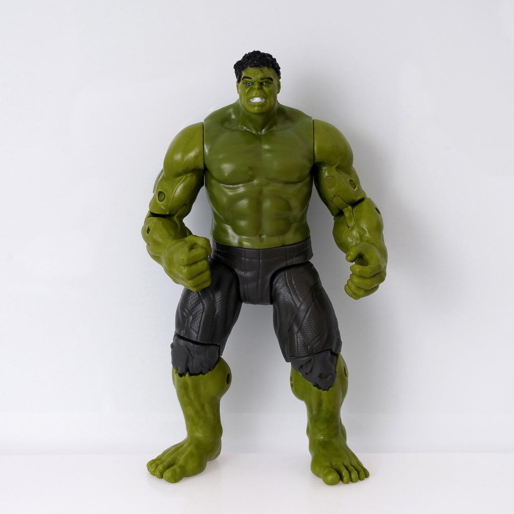 Captain America, Spider-Man, Iron Man, Red Hulk Action Figure Set