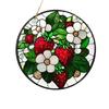 2D Acrylic Red Strawberry, Four Seasons Decoration, Novelty Home Decor, Perfect Durable for Bedroom, Store, Office, Kitchen, for Decoration