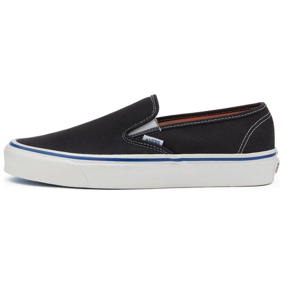 Slip-On Vans 48 Deck Dx 'Anaheim Factory - Black' VN0005UPBLA