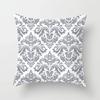 European Gray Pillowcase Geometric Pillow Cover Sofa Cushion Cover Garden Throw Pillows Hotel Outdoor Cushions Car Chair ,(10)