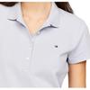 Tommy Hilfiger Solid Color Logo Embroidered Slim Fit Midi Short Sleeve Dress Women dresses Light-Blue 76J4866-C1O
