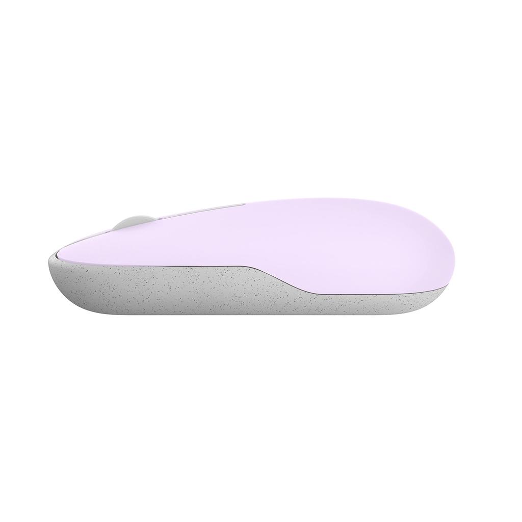 ASUS Marshmallow Mouse MD100 Optical Wireless Mouse Bluetooth Compatible with various OS Top cover with 2 colors Mist 2.4GHz & (Lilac Purple/Brave