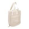 Fashionable Casual Mesh Makeup Bag Large Capacity Handheld Multifunctional Partition Travel Grooming And Storage Bag