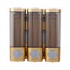300ml Liquid Soap Dispenser Soap Dispenser Bathroom Organizer 300ML Pump Bottle High-grade ABS Material Multiple Chambers